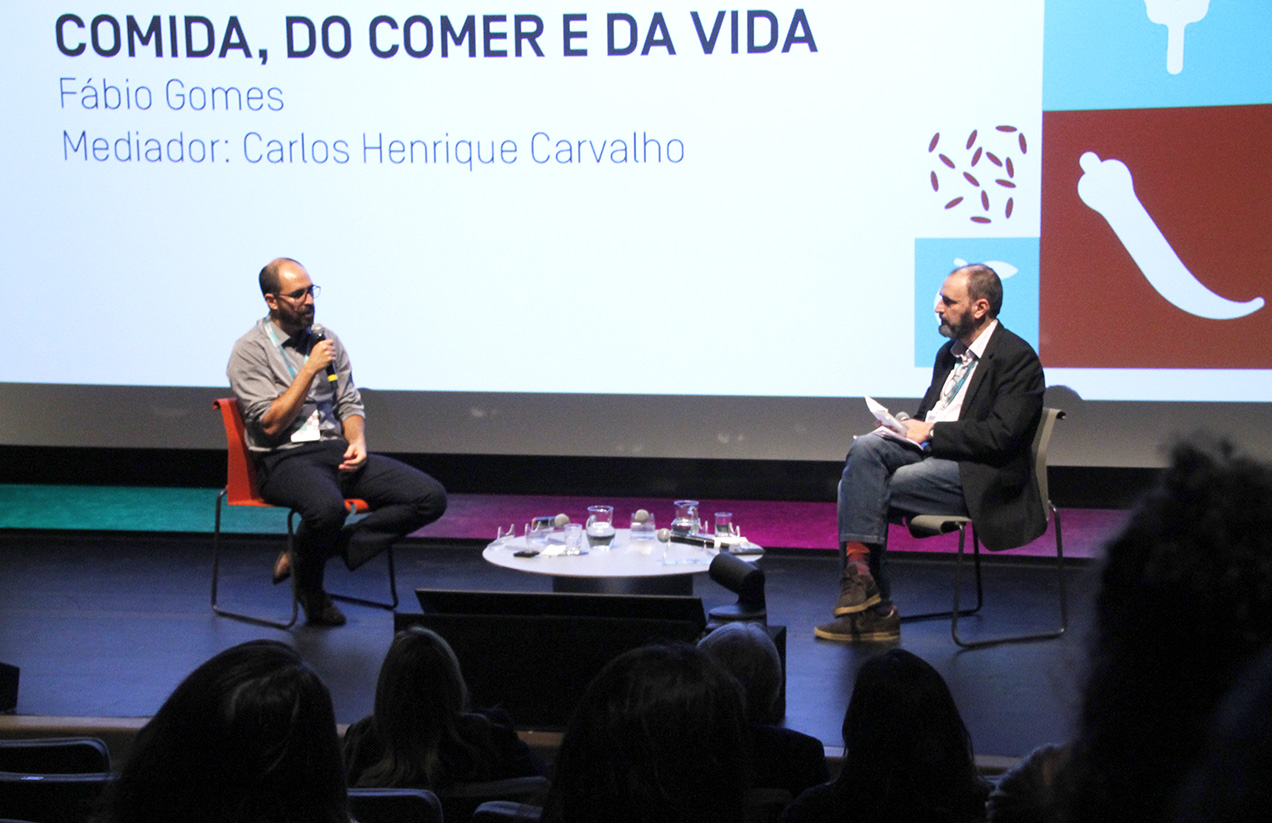 O nutricionista Fábio Gomes e Carlos Henrique Carvalho
