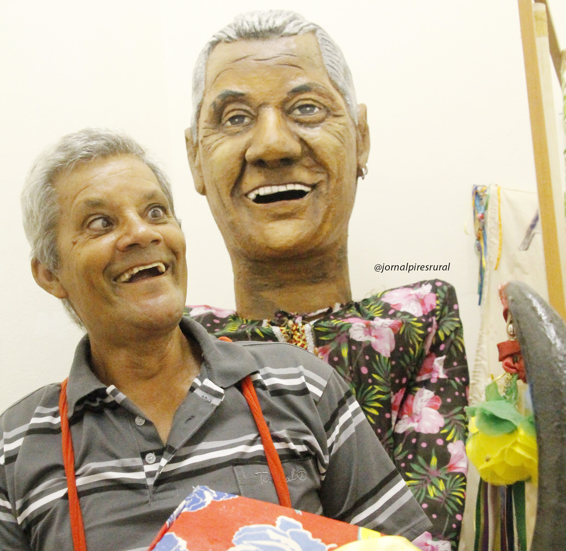 Vovô Curiãngo, figura do Carnaval de São Luiz do Paraitinga