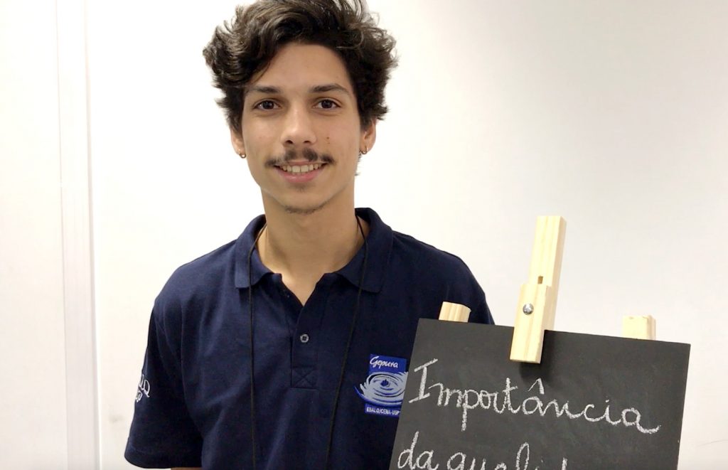 Augusto Barbosa Senna, do 1º ano de Gestão Ambiental na Esalq